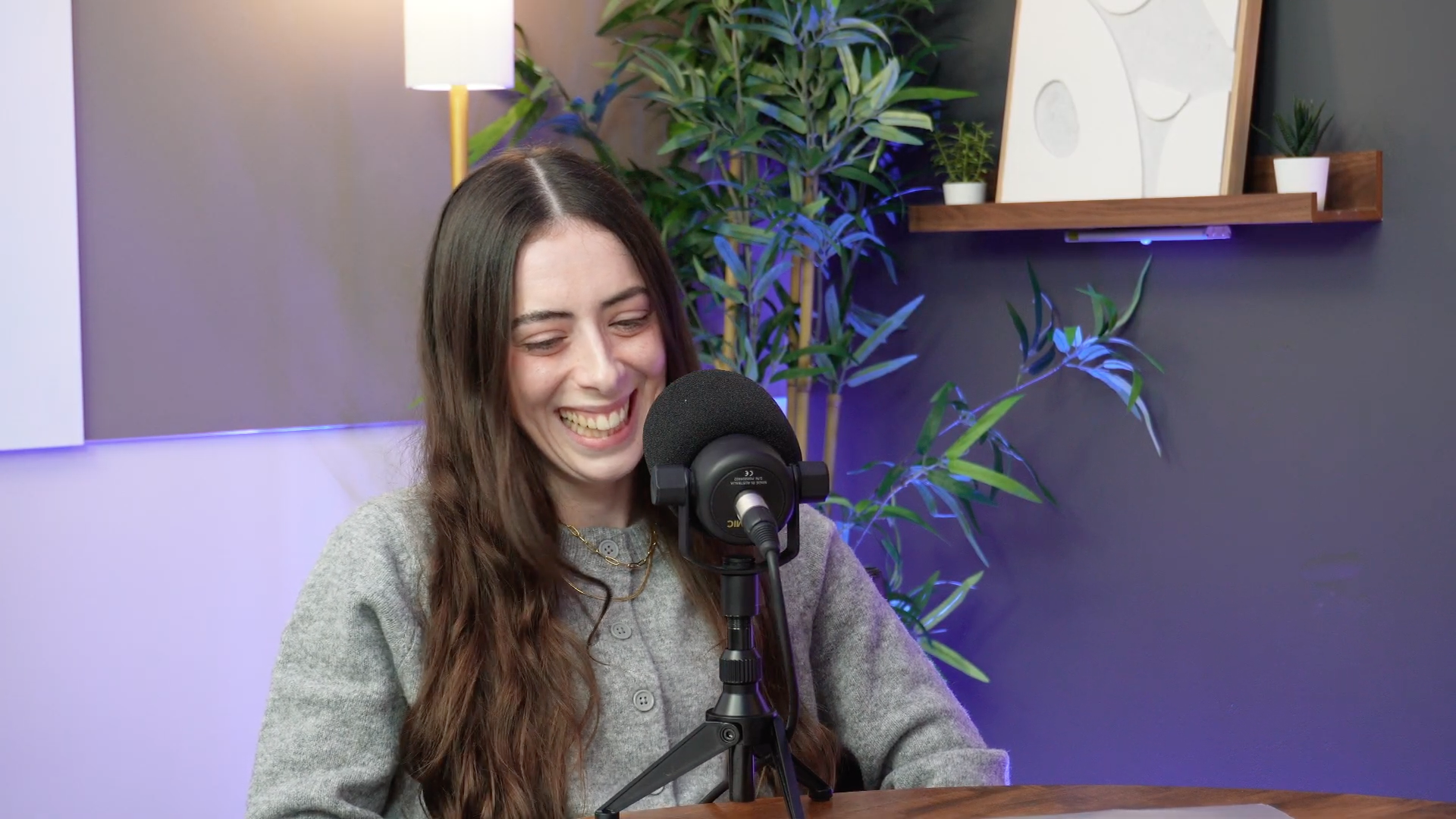 Guest enjoying the conversation